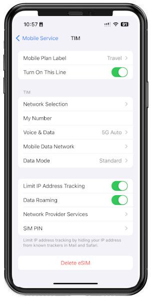 roaming Activa el roaming en tu móvil